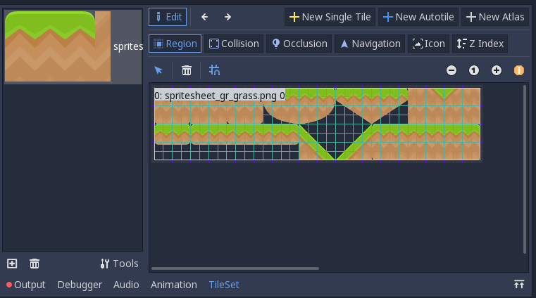 TileSet Window 3