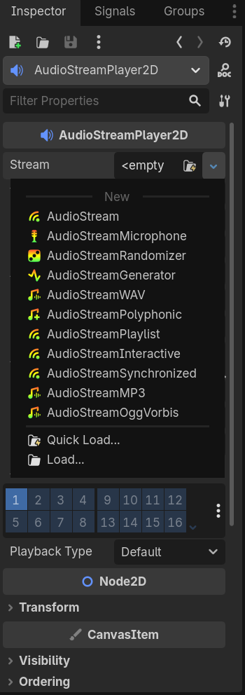 Load Audio
