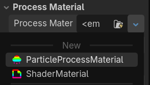 Assigned process_material